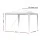 Instahut 3x3m Wedding Party Gazebo Marquee Tent - UV & Water Resistant, Steel Frame, Quick Set-Up, White Canopy