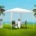 Instahut 3x3m Wedding Party Gazebo Marquee Tent - UV & Water Resistant, Steel Frame, Quick Set-Up, White Canopy