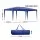 Instahut 3x6m Blue Wedding Gazebo Marquee Tent Powder Coated Steel Frame UV Water Resistant Canopy Outdoor Event