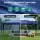 Instahut 3x6m Blue Wedding Gazebo Marquee Tent Powder Coated Steel Frame UV Water Resistant Canopy Outdoor Event