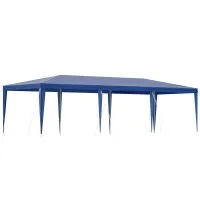 Instahut 3x9m Blue Wedding Party Gazebo – Durable UV & Water-Resistant Canopy with Carry Bag, Ropes & Pegs Included
