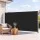 Instahut 1.4 x 3m Retractable Side Awning Privacy Screen Outdoor Sun Shade UV-resistant Water-repellent Black