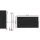 Instahut 1.4 x 3m Retractable Side Awning Privacy Screen Outdoor Sun Shade UV-resistant Water-repellent Black