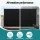 Instahut 1.4 x 3m Retractable Side Awning Privacy Screen Outdoor Sun Shade UV-resistant Water-repellent Black