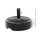 Instahut 51cm Outdoor Umbrella Base Stand - Fillable, 26.2kg, PE Plastic, Black, UV Resistant, Easy Carry Handle