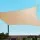 Instahut 2x4m Rectangle Shade Sail - 280GSM Sand Beige, UV 98% Block, Weather Resistant, Stainless Steel Buckles
