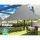 Instahut Triangle Shade Sail 3x3x4.3m - 280GSM Grey Cloth, 98% UV Block, Weather Resistant, Marine-Grade Stainless Steel