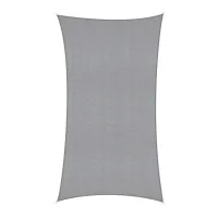Instahut Rectangle Sun Shade Sail Canopy 4x7m - 280gsm UV-Resistant Breathable Fabric, Weatherproof Design