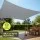 Instahut Rectangle Sun Shade Sail Canopy 4x7m - 280gsm UV-Resistant Breathable Fabric, Weatherproof Design