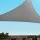 Instahut Triangle Shade Sail Canopy - 280gsm, 5x5x7.1m, UV-Resistant, Weatherproof, Stainless Steel Buckles, Grey