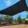 Instahut Rectangle Shade Sail 5m x 6m 98% UV Block Commercial Grade Outdoor Canopy Black Weather Resistant