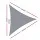 Instahut 6x6x6m Triangle Shade Sail - 280GSM Grey Cloth, 98% UV Block, Weather-Resistant, Marine Grade Hardware