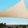 Instahut Triangle Shade Sail 6.1x6.1x6.1M Sand Beige, UV Block, Commercial Grade Cloth, Weather Resistant Canopy