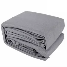 Instahut 3x5m Rectangle Shade Sail - 280GSM Grey Cloth, 98% UV Block, Weatherproof, Stainless Steel Buckles