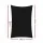 Instahut 3x6m Rectangle Black Shade Sail - 280GSM UV-Resistant Cloth with Stainless Steel Buckles, Weatherproof
