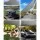 Instahut 4x6m Rectangle Shade Sail, 280GSM Grey Cloth, 98% UV Block, Weatherproof, Commercial Grade, 1-Year Warranty