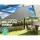 Instahut 4x6m Rectangle Shade Sail, 280GSM Grey Cloth, 98% UV Block, Weatherproof, Commercial Grade, 1-Year Warranty