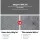 Instahut 5x5x5m Triangle Shade Sail, 280GSM Grey Cloth, 98% UV Block, Weather Resistant, with Stainless Steel Buckles