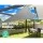 Instahut 5x5x5m Triangle Shade Sail, 280GSM Grey Cloth, 98% UV Block, Weather Resistant, with Stainless Steel Buckles