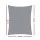 Instahut 5x6m Rectangle Shade Sail, 280GSM Grey Cloth, 98% UV Protection, Weatherproof, with Stainless Steel Buckles