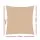 Instahut 6x6m Rectangle Shade Sail - 280GSM Sand Cloth, 98% UV Block, Weather Resistant with Stainless Steel Buckles