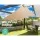 Instahut 6x7m Rectangle Shade Sail - 280GSM Sand Cloth, 98% UV Block, Weather-Resistant, Stainless Steel Buckles