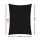 Instahut 6x8m Rectangle Shade Sail - 280GSM Black Cloth, 98% UV Block, Weatherproof, Stainless Steel Buckles