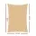 Instahut 2x4m Rectangle Shade Sail - 185GSM Sand Beige, UV-Resistant, Weatherproof, Easy Setup, Stainless Steel Buckles