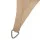 Instahut 2x4m Rectangle Shade Sail - 185GSM Sand Beige, UV-Resistant, Weatherproof, Easy Setup, Stainless Steel Buckles