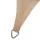 Instahut Rectangle Shade Sail 5x5x5m - 185GSM Sand Beige, UV-Resistant Weatherproof Polyethylene Fabric
