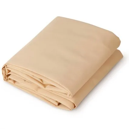 Instahut Waterproof Shade Sail 4x5m Rectangle, Sand Beige, 95% UV Protection, Durable Marine Grade Hardware