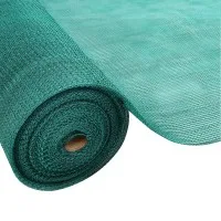 Instahut 30% UV Shade Cloth Green 1.83x20m, Heavy Duty Mono-tape Knitted Fabric, UV-Stabilised HPDE for Garden & Farm