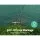 Instahut 30% UV Shade Cloth Green 1.83x20m, Heavy Duty Mono-tape Knitted Fabric, UV-Stabilised HPDE for Garden & Farm