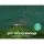 Instahut 50% Shade Cloth Green 1.83x20m - Heavy Duty UV-Stabilised HPDE, Tear-Resistant for Garden & Greenhouse