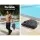 Instahut 3m Navy Cantilever Outdoor Umbrella with Base, UV50+ Water-Resistant Polyester Canopy, for Garden & Beach