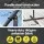 Instahut 3m Charcoal Cantilever Umbrella w/ Base – UV50+ Water-Resistant Polyester Canopy for Beach & Garden