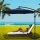 Instahut 3m Cantilever Patio Umbrella with Base, Navy, UV50+ Water-Resistant Polyester, Steel Frame, Easy Setup