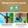 Instahut 3m Cantilever Outdoor Umbrella, Beige, UV50+ Water-Resistant Polyester, Steel Frame, for Beach & Garden