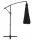 Instahut 3m Cantilever Outdoor Umbrella - UV50+ Black Polyester Canopy, Steel Frame for Garden & Beach