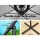 Instahut 3m Cantilever Outdoor Umbrella, Grey UV50+ Polyester Canopy, Steel Frame for Garden, Beach, Patio Shade