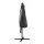 Instahut 3M Cantilever Outdoor Umbrella, Charcoal, UV50+ Polyester, Solar LED, Steel Frame, Patio & Garden Shade