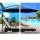 Instahut 3m Outdoor Cantilever Umbrella - UV50+ Navy Canopy, Water-Resistant Polyester, Steel Frame, Patio & Beach Use