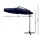 Instahut 3m Cantilever Outdoor Umbrella - Navy, UV50+ Polyester Canopy, Durable Steel Frame, Ideal for Patio & Beach