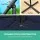 Instahut 3m Cantilever Outdoor Umbrella - Navy, UV50+ Polyester Canopy, Durable Steel Frame, Ideal for Patio & Beach