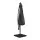 Instahut 3M Cantilever Outdoor Umbrella, Charcoal, UV50+ Polyester, LED Lights, Adjustable Tilt, Steel Frame & Base