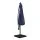 Instahut 3M Navy Outdoor Cantilever Umbrella with UV50+ Polyester & Solar LED, Steel Frame, Base Included