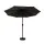 Instahut 2.7m Outdoor Umbrella with UV50+ Black Canopy, Tilt Feature, Steel Frame & Water-Fillable Base
