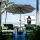 Instahut 2.7m Outdoor Umbrella - UV50+ Charcoal Canopy, Steel Frame, Tilt Mechanism, Water Resistant, Easy Crank System