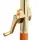 Instahut 3m Outdoor Umbrella Beige, Wooden Centre Pole, UV50+ Water-Resistant Canopy for Garden, Patio, Beach