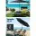 Instahut 3m Black Outdoor Umbrella with Tilt, UV50+ Polyester Canopy & Portable Base for Garden, Beach, Patio Use